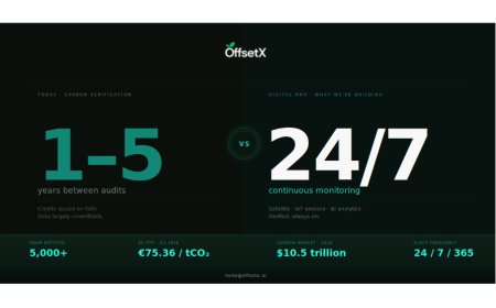 OffsetX Sets Out to Build the Data Infrastructure Carbon Markets Are Missing as EU Compliance Deadlines Close In