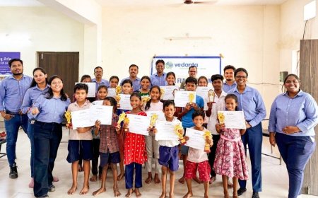 Vedanta Aluminium Engages Over 600 Students Through Summer Camps in Jamkhani & Ghogharpalli