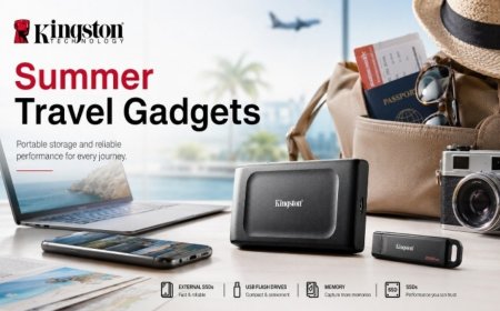 Travel Light, Store More: Kingston’s Summer Travel Gadgets for People on the Move