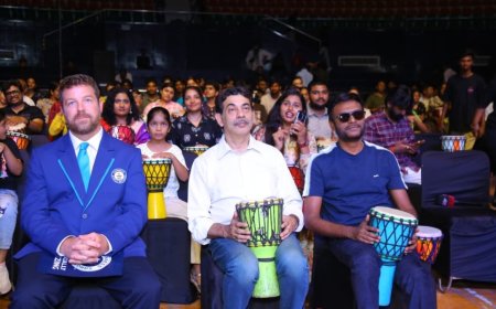 Hyderabad Creates History with World’s Largest Djembe Drum Circle; Guinness World Record Attempt Held Successfully