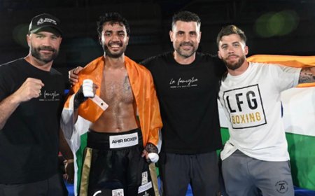 India's Warrior Returns: Vaibhav Singh Yadav 'Ahir Boxer' Announces His Comeback with Dominant Victories in the United States
