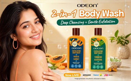 ODEON Redefines Everyday Body Care with 2-in-1 Exfoliating Body Washes Built for Indian Skin Needs