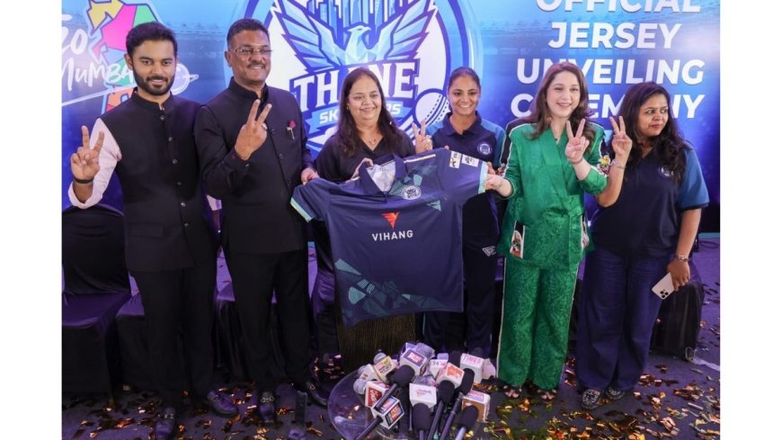 WT20 Women’s League: Thane Skyrisers Jersey Unveiled by Maharashtra Transport Minister Pratap Sarnaik