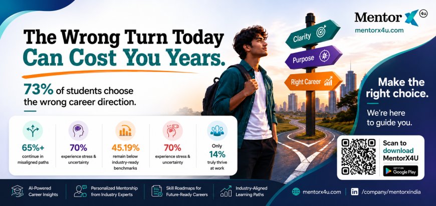 MentorX4u: Solving India’s Career Misalignment Crisis Through AI-Powered Career Guidance