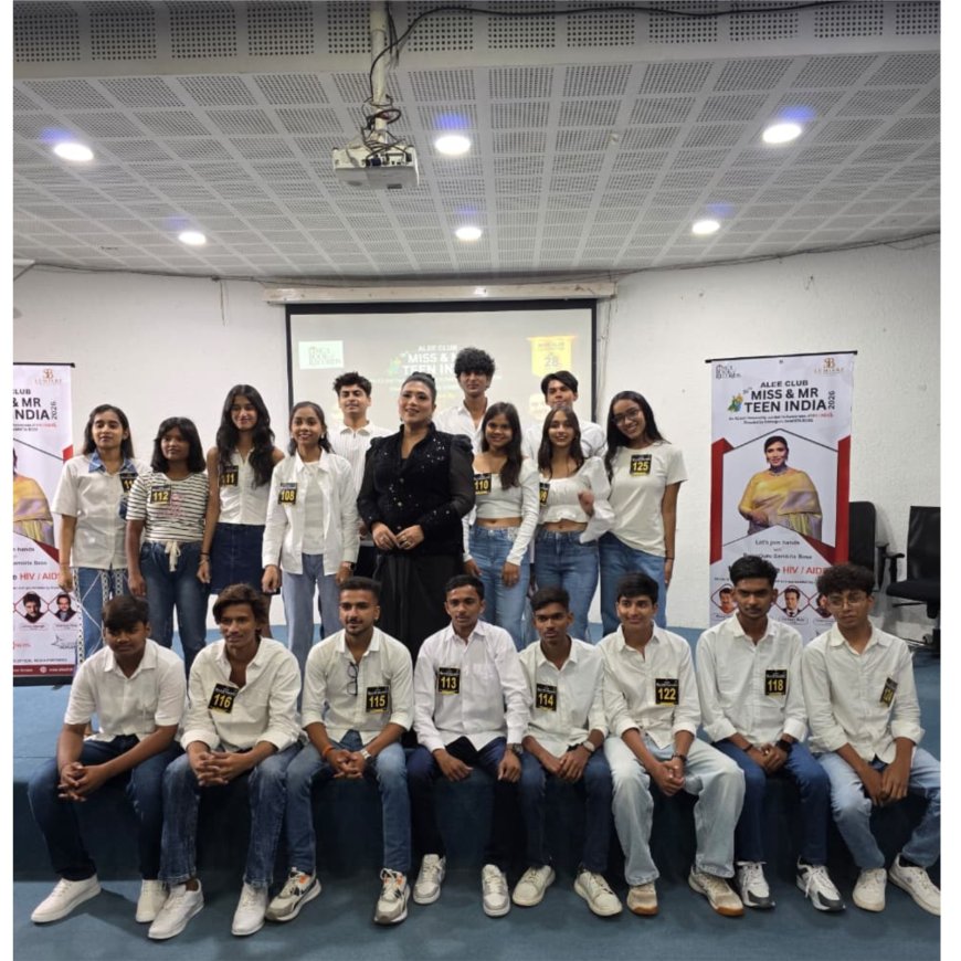 Grand Ahmedabad Auditions of Alee Club Miss & Mr Teen India 2026 Wrapped Up by Rampguru Sambita Bose