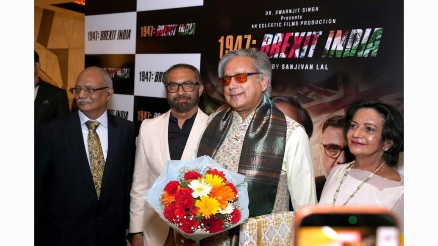 Every Gen Z and Gen Alpha Must Watch This,' Says Shashi Tharoor on Documentary '1947: Brexit India