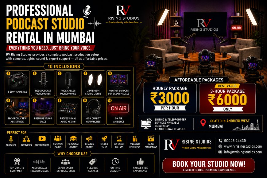 This ₹3,000 Podcast Studio Package Is Turning Heads in Mumbai