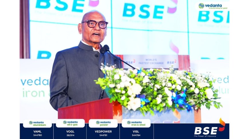 Vedanta Creates History; Lists Four Independent Companies at BSE and NSE