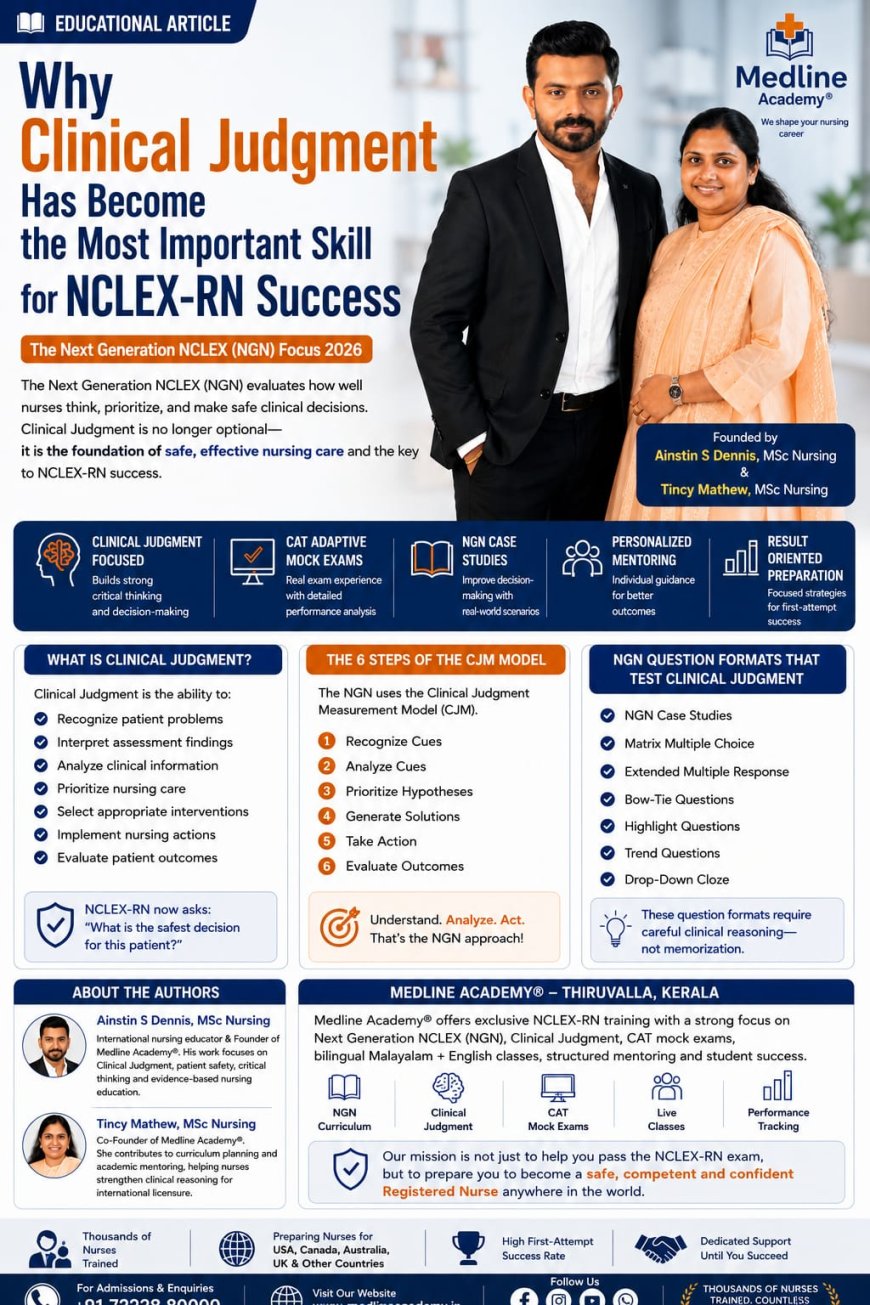 Why Clinical Judgment Has Become the Most Important Skill for NCLEX-RN Success