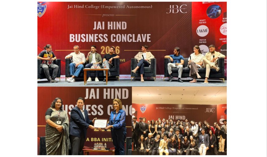 Jai Hind Business Conclave 2026 Brings Industry Leaders and Students Together for a Day of Learning and Inspiration