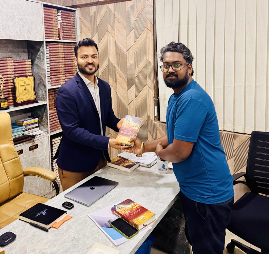 “I Stopped Counting What I Give”: Rajveer Yadav’s Journey from Donations to Spreading the Wisdom of the Bhagavad Gita