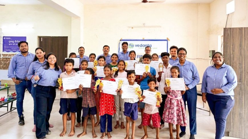 Vedanta Aluminium Engages Over 600 Students Through Summer Camps in Jamkhani & Ghogharpalli
