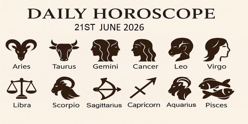 Daily Horoscope 21 June 2026 By Pt Umesh Pant