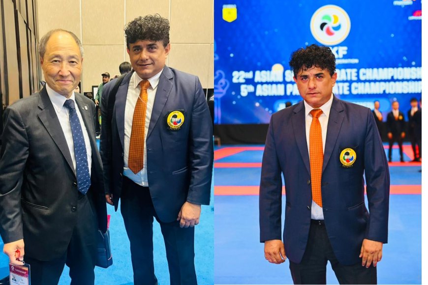 Bengal’s Pride Hanshi Premjit Sen Represents India at the 22nd Asian Karate Championship in Bali, Indonesia