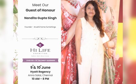 Nandita Gupta Singh Honoured at Hi Life Exhibition Chennai, Event Sees Strong Visitor Response