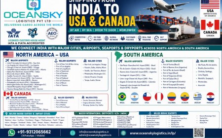 Ocean Sky Logistics Pvt. Ltd. Expands Global Network as a Leading Freight Forwarding Company Connecting India with USA, Canada, Europe, Russia, CIS Countries, North & South America