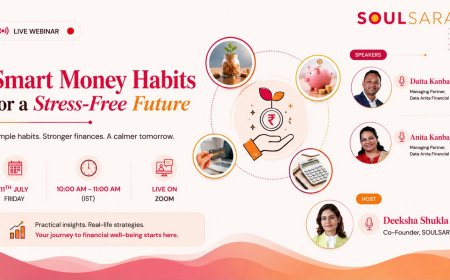 Smart Money Habits for a Stress-Free Future: SOULSARA to Host Webinar on Financial Well-being