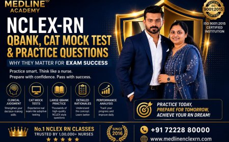 NCLEX-RN QBank, CAT Mock Test and Practice Questions: Why They Matter for Exam Success