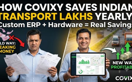 How Covixy's Custom Transport ERP Is Saving Indian Businesses Lakhs Every Year