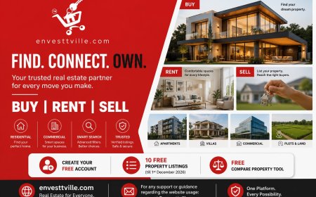Envesttville: A New Real Estate Platform Connecting Buyers, Sellers, and Renters Across India