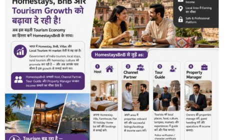HomestaysBnB Sets Out to Transform Indian Tourism With a Trust-Driven, Opportunity-First Platform