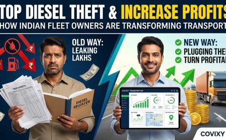 Stop Diesel Theft Now: How Indian Fleet Owners Are Finally Turning Profitable with Covixy Transport ERP