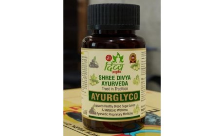 Shree Divya Ayurved Introduces AYURGLYCO: An Ayurvedic Approach to Supporting Healthy Blood Sugar Management Use With Shree Divya Ayurved Kabj Amrit Churn