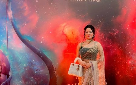 Shanaya Sharma Attends Exclusive ‘Pratham Sankalp’ Pre-Release Event for ‘Ramayana’ in New Delhi