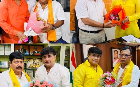 Premjit Sen Meets Eminent National and State Leaders to Advance the Vision of Sports, Youth Empowerment and Nation Building