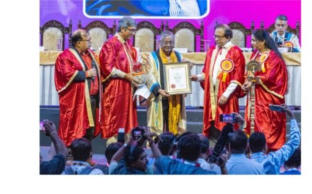 Ravindra Chamaria, Chairman of Infinity Group, Receives Honorary D.Litt. from Techno India University