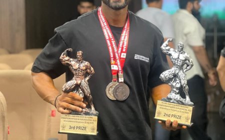 Rajan Sharma Emerges as a Rising Force in Indian Fitness with International Bodybuilding Success