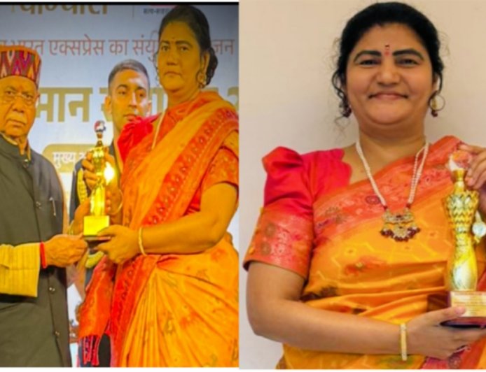 Ambassador Dr. Thejo Kumari Amudala Honoured with Samman Samaroh Award by Telangana Governor