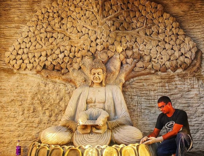 Bihar's Madhurendra Kumar Honoured for Global Contribution to Sand Art