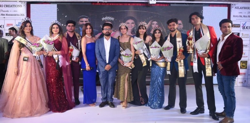 Hopes Mr/Miss & Mrs. Maharashtra 2026 held in Mumbai
