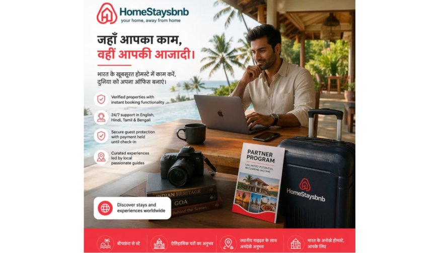 HomestaysBnB: Prashant Unnikrishnan's Vision to Build India's Most Trusted Homestay Ecosystem