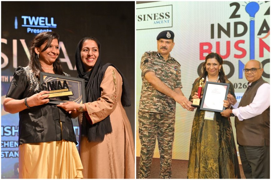 Krishika Karthik and Kichees Baked Delights Earn National Recognition Through Two Prestigious Industry Awards