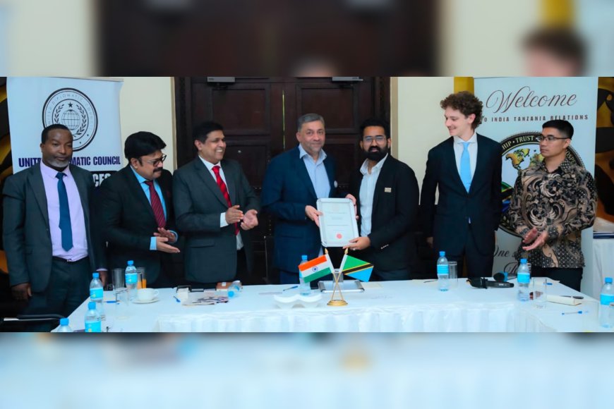 Dr. Ramakrishna Vijayakumar Appointed Honorary Health Commissioner by India Africa Trade Council in Tanzania