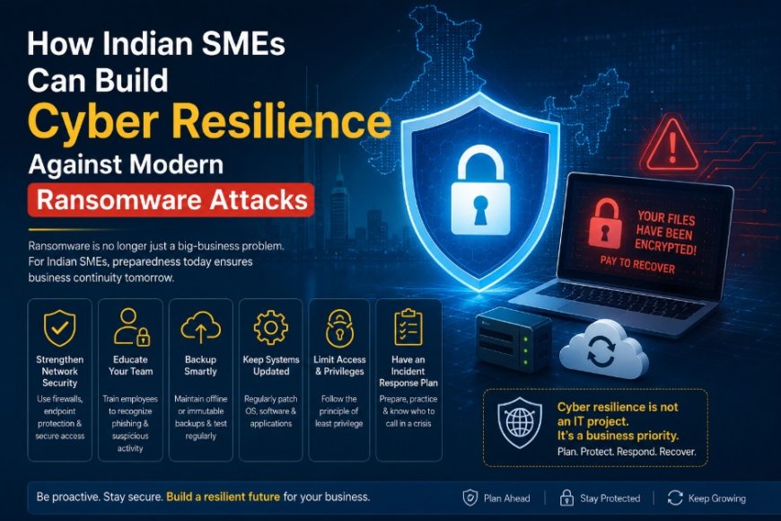 How Indian SMEs Can Build Cyber Resilience Against Modern Ransomware Attacks