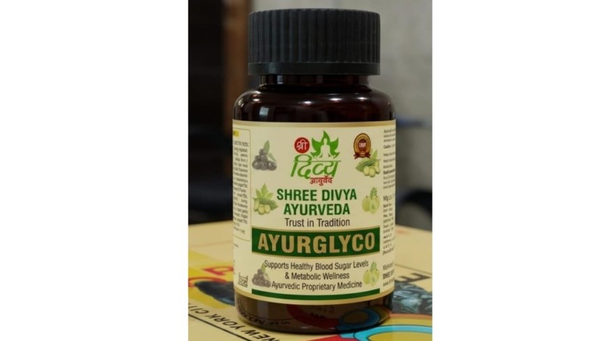 Shree Divya Ayurved Introduces AYURGLYCO: An Ayurvedic Approach to Supporting Healthy Blood Sugar Management Use With Shree Divya Ayurved Kabj Amrit Churn