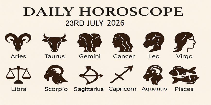 Daily Horoscope 23 July 2026 By Pt Umesh Pant