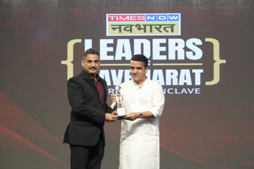 GB Agro Industries Honoured with Excellence in Innovation Award for Organic and Bio Fertilizers at The Leaders of Navbharat 2026