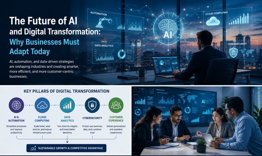 “The Future of AI and Digital Transformation & Why Businesses Must Adapt Today”