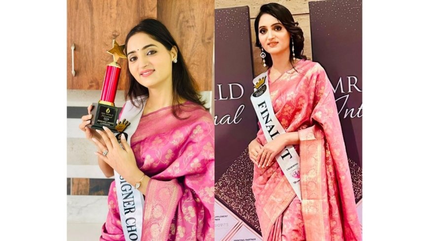 Jaipur's Preeti Choudhary Wins Designer's Choice Award at Mrs. World International 2026