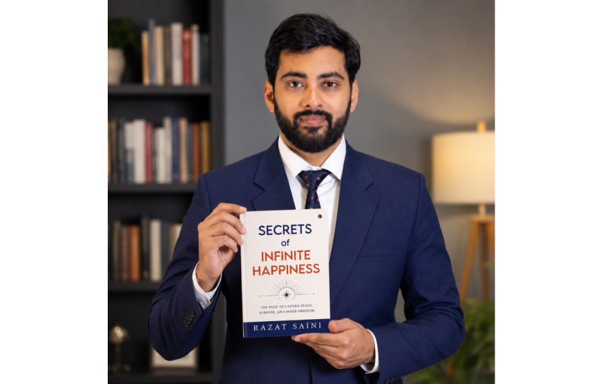 New Self-Help Book “Secrets of Infinite Happiness” by Razat Saini Offers a Practical Roadmap to Lasting Inner Peace
