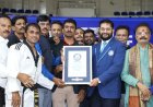 Jayanth Reddy International Taekwondo Academy and Suman Art Theatres Enter Guinness World Records with Historic Taekwondo Performance