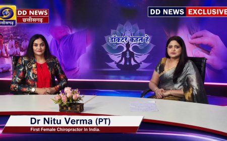 Featured on Doordarshan: India's First Female Chiropractor Dr. Nitu Verma Is Transforming the Way India Understands Spine Health