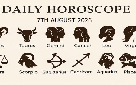 Daily Horoscope 7 August 2026 By Pt Umesh Pant