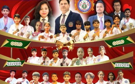 Bihar Karate Players Shine at Indian Challenger Cup 2026, Bring Home 33 Medals from International Championship