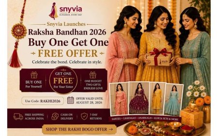 Snyvia Launches Raksha Bandhan 2026 Buy One Get One Free Offer on Women's Ethnic Wear