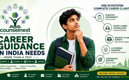 Career Guidance in India: How CounselNest Is Transforming Career Guidance Beyond Tests and Generic Counselling